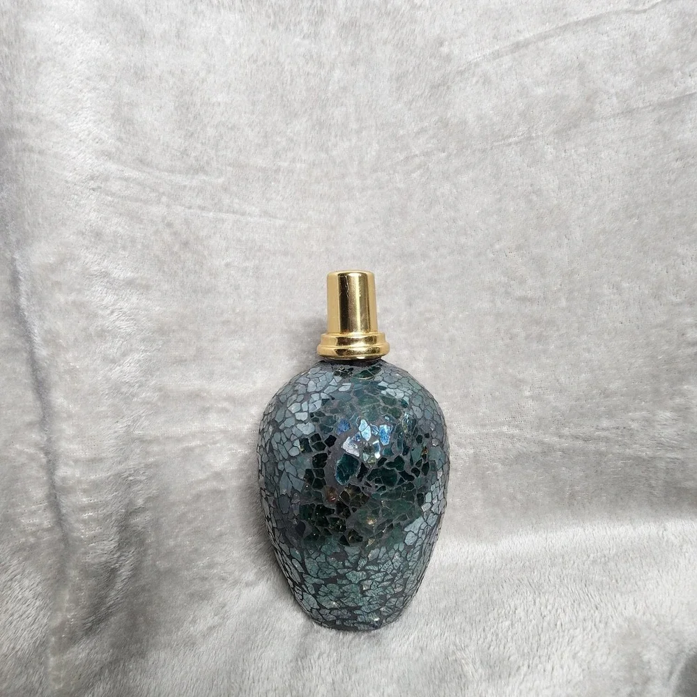 Black & Mirrored Mosaic Fragrance Diffuser/ Lamp